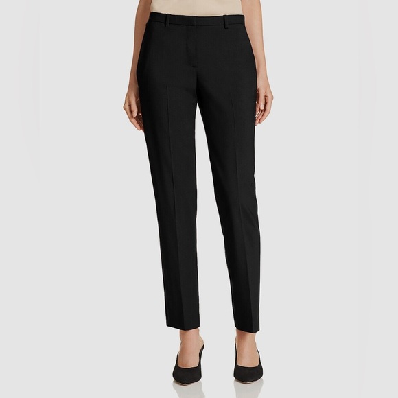 Theory Women's Black Trousers - Picture 2 of 14